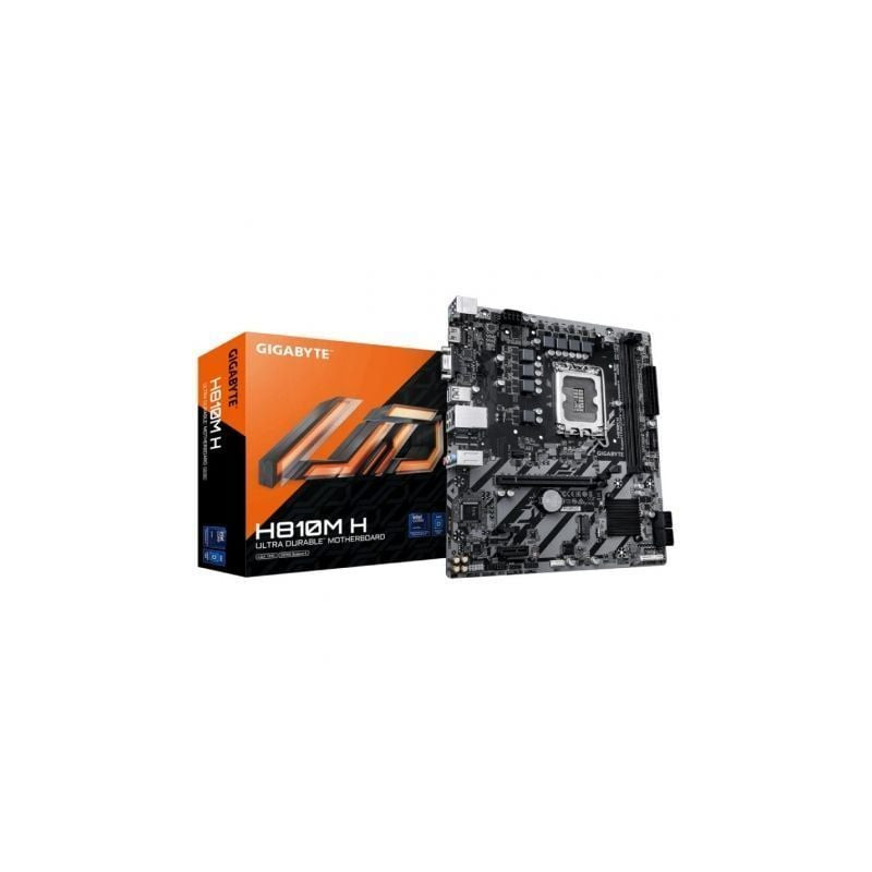 Placa Base Gigabyte H810M H Socket 1851/ DDR5/ PCIe 4.0/ Micro ATX - 9MH810MH-00-G10