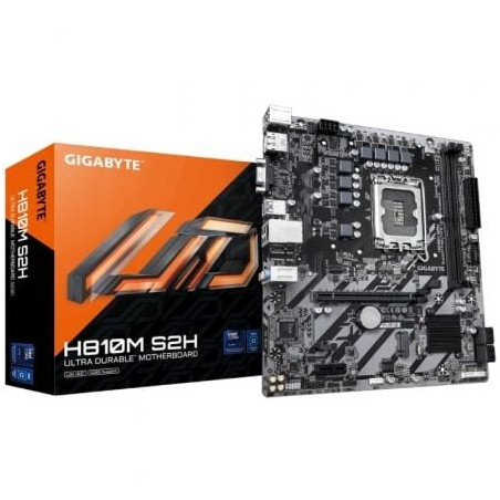 Placa Base Gigabyte H810M S2H Socket 1851/ DDR5/ PCIe 4.0/ Micro ATX - 9MH81MSH-00-G10