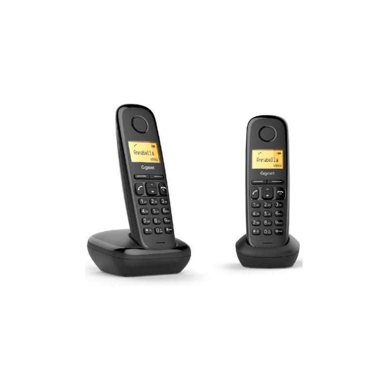 Teléfono Inalámbrico Gigaset A270/ Pack DUO/ Negro - L36852-H2812-D201