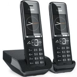 Teléfono Inalámbrico Gigaset Comfort 550/ Pack DUO/ Negro - L36852-H3001-D204