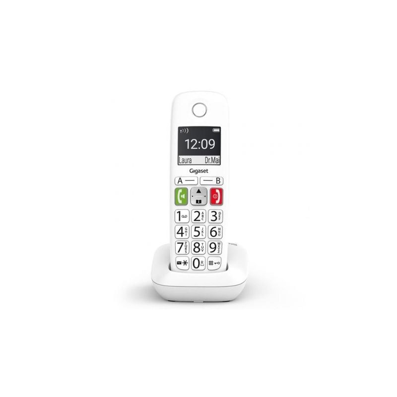 Teléfono Inalámbrico Gigaset E290/ Blanco - S30852-H2901-D202