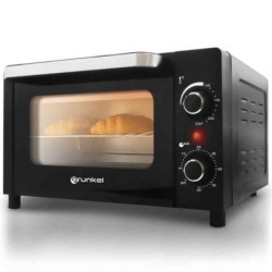 Horno de Sobremesa Grunkel HR-10MINI/ 1600W/ Capacidad 10L/ Negro - HR-10MINI