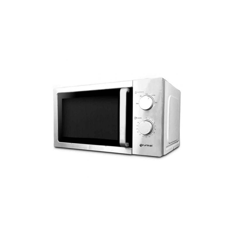 Microondas Grunkel MW-20INOX/ 700W/ Capacidad 20L/ Funcion Grill/ Plata - MW-20INOX