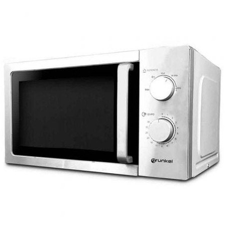 Microondas Grunkel MW-20INOX/ 700W/ Capacidad 20L/ Funcion Grill/ Plata - MW-20INOX