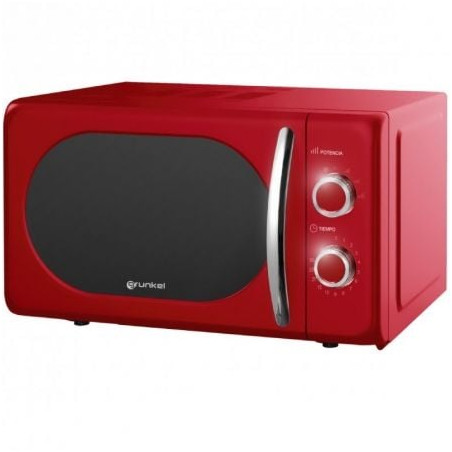 Microondas Grunkel Vintage MW-20ROJO/ 700W/ Capacidad 20L/ Rojo - MW-20ROJO
