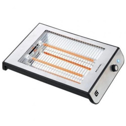 Tostador Grunkel TSP-INOX/ 600W/ Plata - TSP-INOX
