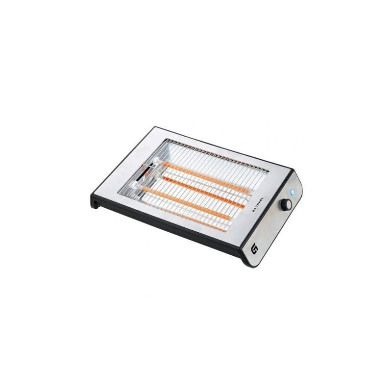 Tostador Grunkel TSP-INOX/ 600W/ Plata - TSP-INOX
