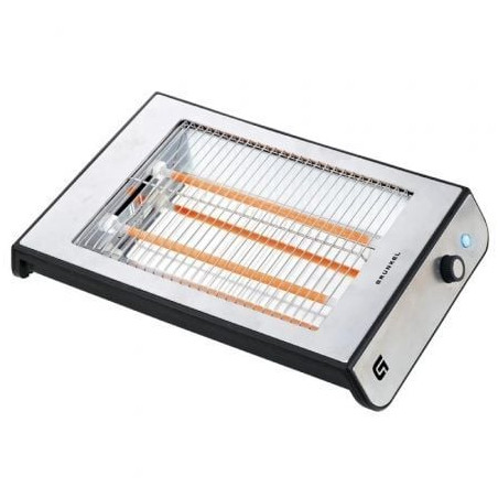Tostador Grunkel TSP-INOX/ 600W/ Plata - TSP-INOX