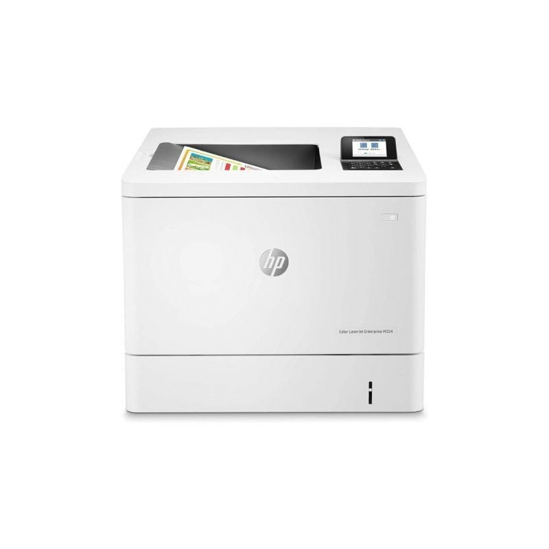 Impresora Láser Color HP LaserJet Enterprise M554DN Dúplex/ Blanca - 7ZU81A