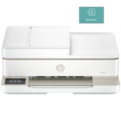Multifunción HP Envy 6520e WiFi/ Fax Móvil/ Dúplex/ ADF/ Blanca Portobello - 714N9B