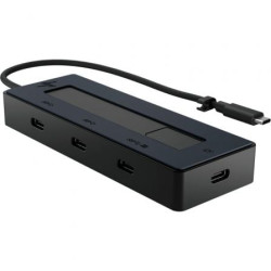 Hub USB Tipo-C HP 6G843AA/ 3xUSB Tipo-C/ 1xUSB Tipo-C PD - 6G843AA