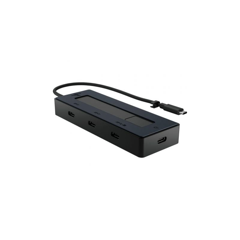 Hub USB Tipo-C HP 6G843AA/ 3xUSB Tipo-C/ 1xUSB Tipo-C PD - 6G843AA