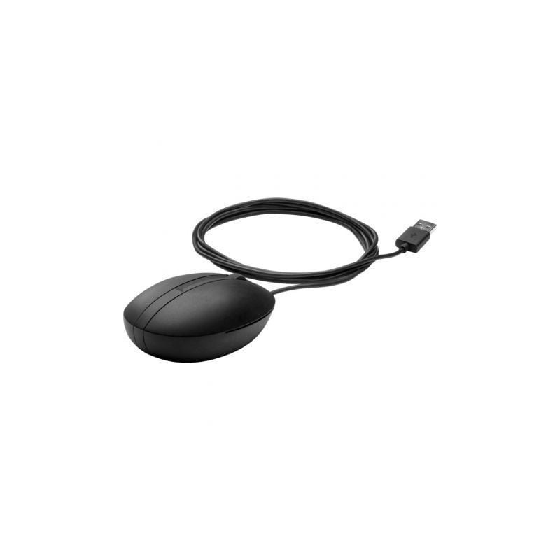 Ratón HP 320M/ Hasta 1200 DPI/ Negro - 9VA80AA