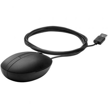 Ratón HP 320M/ Hasta 1200 DPI/ Negro - 9VA80AA