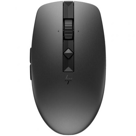 Ratón Inalámbrico HP 715 Multi/ Batería Recargable/ Hasta 1200 DPI/ Negro - 6E6F0AA