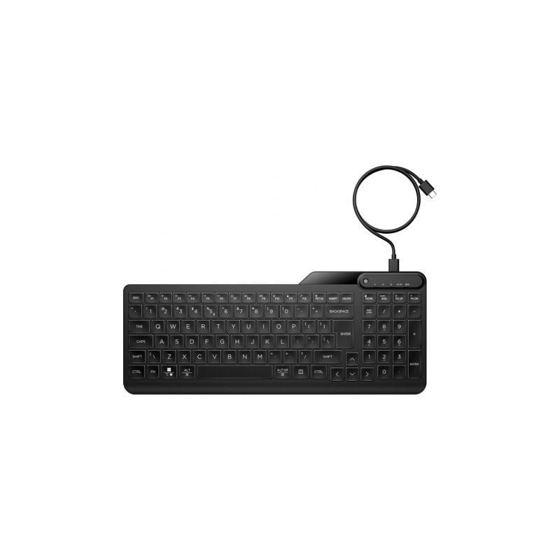 Teclado HP 405 Multidispositivo/ Negro - 7N7C1AA