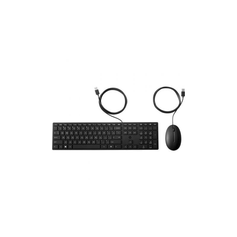 Teclado y Ratón HP Desktop 320MK - 9SR36UT