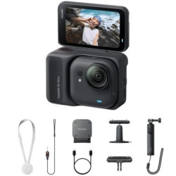 Cámara Digital Deportiva Insta360 GO Ultra Pack Creador/ 4K/ Ángulo de visión 360º/ Negra - INACGUC1