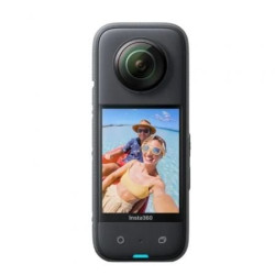 Cámara Digital Deportiva Insta360 X3/ 5.7K/ Ángulo de visión 360º/ Negra - INCAMX32
