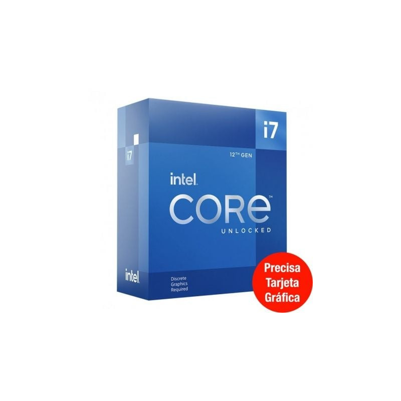 Procesador Intel Core i7-12700KF 3.60GHz Socket 1700 - BX8071512700KF