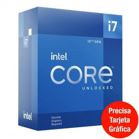 Procesador Intel Core i7-12700KF 3.60GHz Socket 1700 - BX8071512700KF