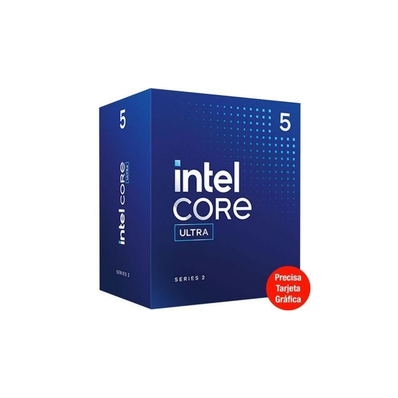 Procesador Intel Core Ultra 5-225F 3.3 GHz Socket 1851 - BX80768225F