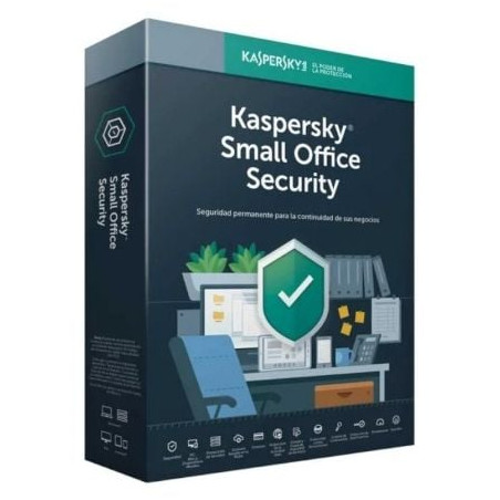 Antivirus Kaspersky Small Office Security 7/ 10 Dispositivos + 1 Servidor/ 1 Año - KL4541X5KFS-20ES