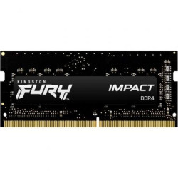 Memoria RAM Kingston FURY Impact 16GB/ DDR4/ 3200MHz/ 1.2V/ CL20/ SODIMM - KF432S20IB/16
