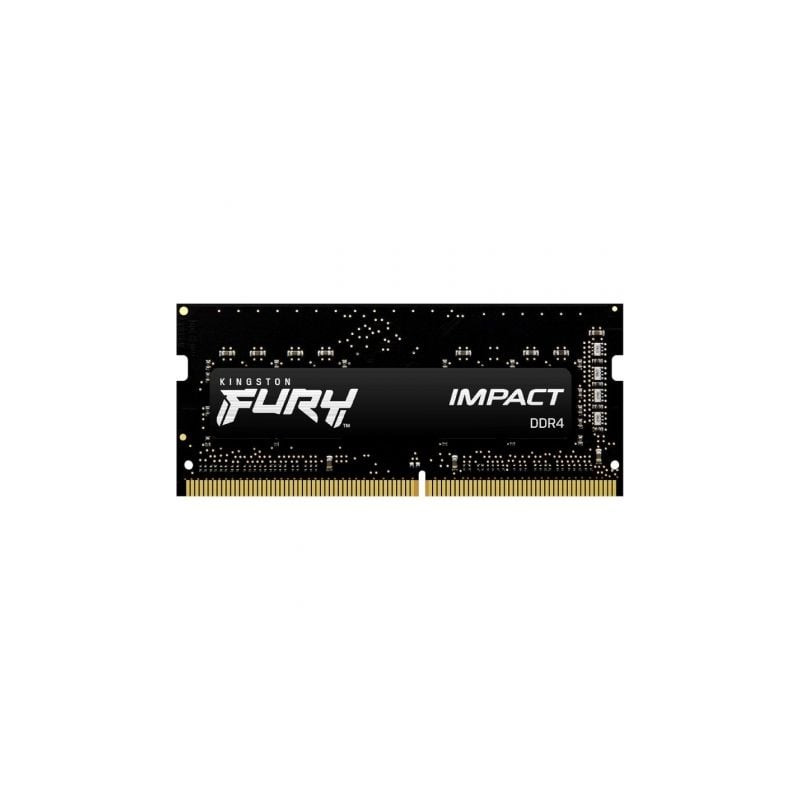 Memoria RAM Kingston FURY Impact 16GB/ DDR4/ 3200MHz/ 1.2V/ CL20/ SODIMM - KF432S20IB/16