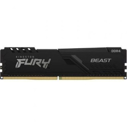 Memoria RAM Kingston FURY Beast 8GB/ DDR4/ 3200MHz/ 1.35V/ CL16/ DIMM - KF432C16BB/8