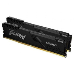 Memoria RAM Kingston FURY Beast 2 x 16GB/ DDR4/ 3200MHz/ 1.35V/ CL16/ DIMM - KF432C16BB1K2/32