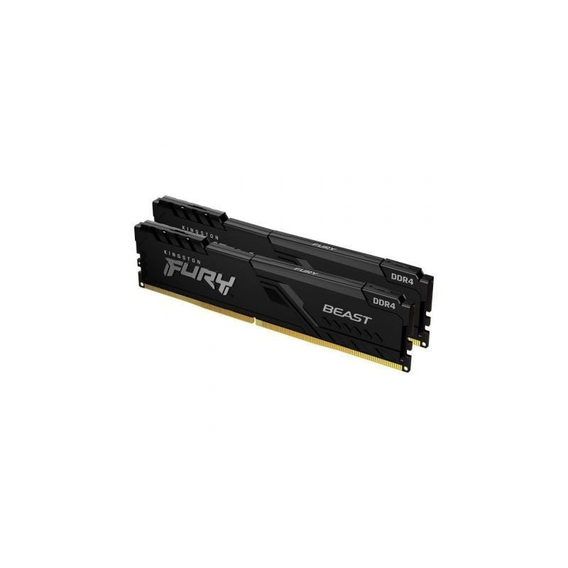 Memoria RAM Kingston FURY Beast 2 x 16GB/ DDR4/ 3200MHz/ 1.35V/ CL16/ DIMM - KF432C16BB1K2/32