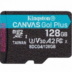 Tarjeta de Memoria Kingston CANVAS Select Plus 128GB microSD XC/ Clase 10/ 200MBs - SDCG4/128GBSP