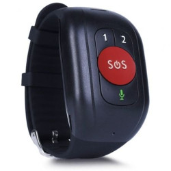 Pulsera Smartband Leotec Senior Smart Band 4G/ Roja y Negra - LESB01R
