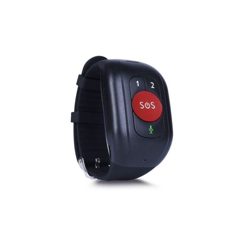 Pulsera Smartband Leotec Senior Smart Band 4G/ Roja y Negra - LESB01R