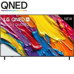 Televisor LG QNED 75QNED82A6B 75"/ Ultra HD 4K/ Smart TV/ WiFi - 75QNED82A6B.AEU