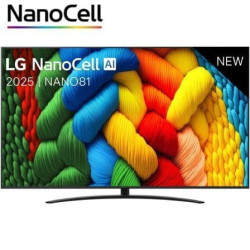 Televisor LG NanoCell 86NANO81A6A 86"/ Ultra HD 4K/ Smart TV/ WiFi - 86NANO81A6A.AEU