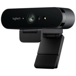 Webcam Videoconferencia Logitech Brío 4K/ Enfoque Automático/ 4096 x 2160 Ultra HD - 960-001746