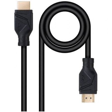 Cable HDMI 2.1 8K Nanocable 10.15.8310/ HDMI Macho - HDMI Macho/ 10m/ Negro - 10.15.8310