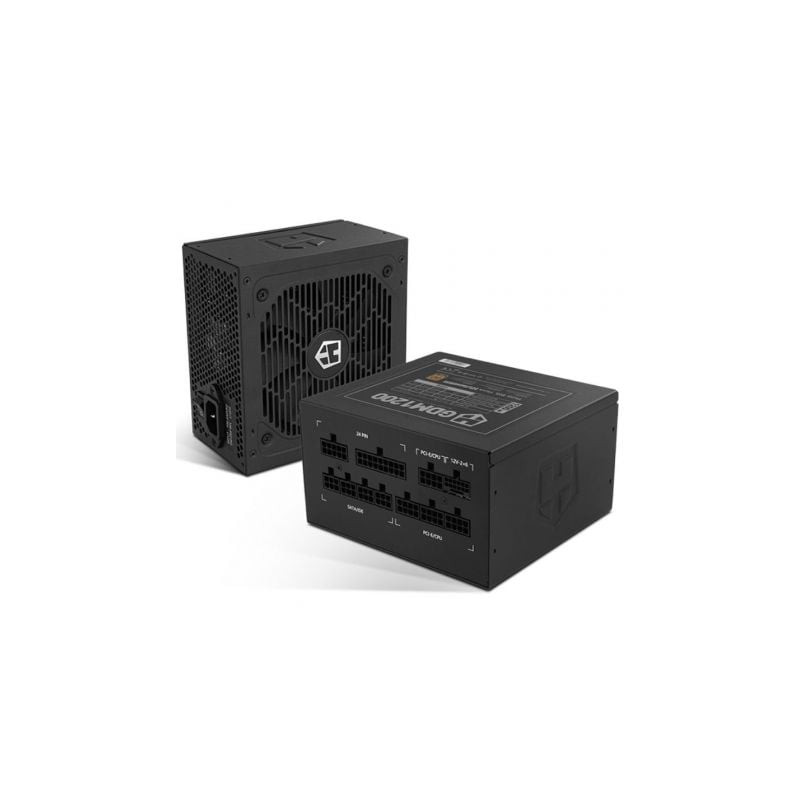 Fuente de Alimentación Nox Hummer GDM/ 1200W/ Ventilador 12cm/ ATX 3.1/ PCIe 5.1/ 80 Plus Gold - NXHUMMER1200GDM