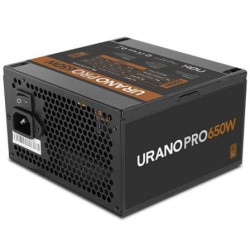 Fuente de Alimentación Nox Hummer Urano Pro/ 650W/ Ventilador 12cm/ 80 Plus Bronze - NXURPRO650BZ