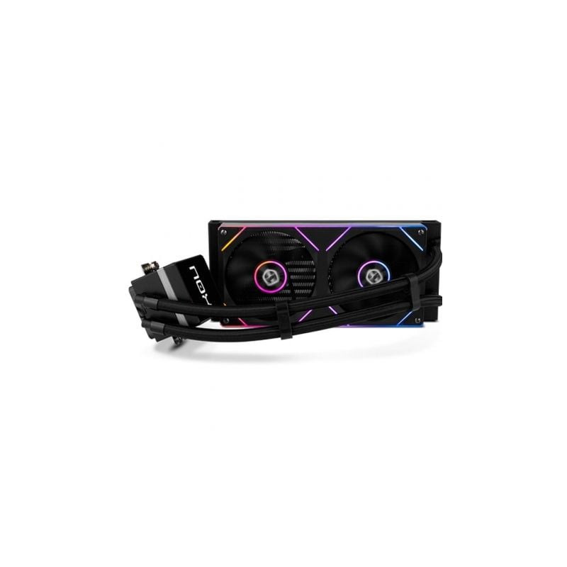 Sistema de Refrigeración Líquida Nox M-240 LCD/ Negro - NXHUMMERM240LCDBK