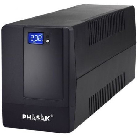 SAI Línea Interactiva Phasak 2000 VA LCD/ 2000VA/ 4 Salidas/ Formato Torre - PH 9420