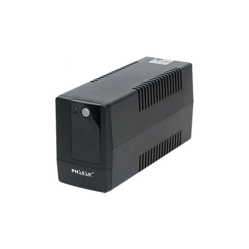 SAI Línea Interactiva Phasak Basic Interactive 600 VA/ 600VA-360W/ 2 Salidas/ Formato Torre - PH 9406
