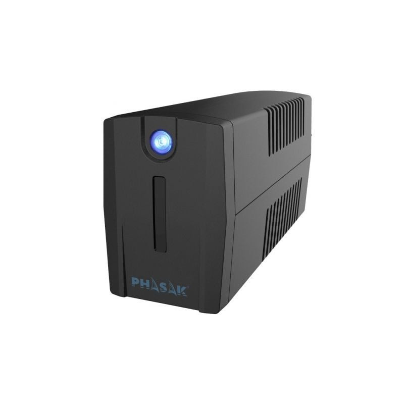 SAI Línea Interactiva Phasak Ottima 660 VA Interactive/ 660VA-360W/ 2 Salidas/ Formato Torre - PH 7266