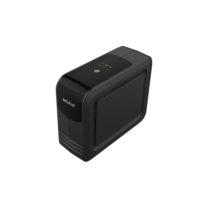 SAI Línea Interactiva Phasak Smart Lite 750 VA/ 750VA-450W/ 3 Salidas/ Formato Torre - PH 9497