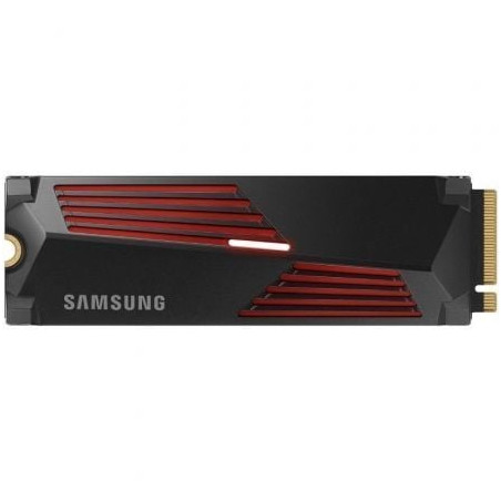 Disco SSD Samsung 990 PRO 4TB/ M.2 2280 PCIe 4.0/ con Disipador de Calor/ Compatible con PS5 y PC/ Full Capacity - MZ-V9P4T0CW