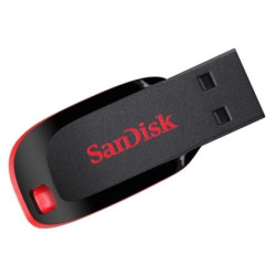 Pendrive 64GB SanDisk Cruzer Blade USB 2.0 - SDCZ50-064G-B35