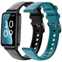 Smartwatch SPC Duo Fit/ Notificaciones/ Frecuencia Cardíaca/ Negro Oscuro - 9654N