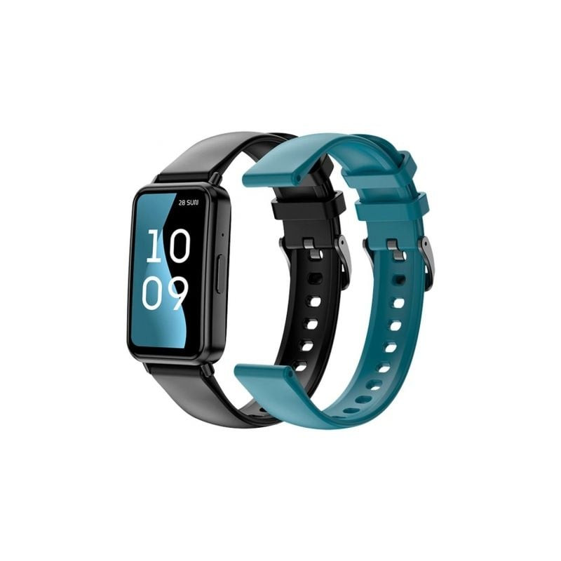 Smartwatch SPC Duo Fit/ Notificaciones/ Frecuencia Cardíaca/ Negro Oscuro - 9654N